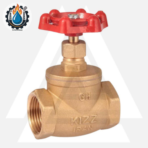 شیر سوزنی برنجی 1 " اینچ کیز ایران