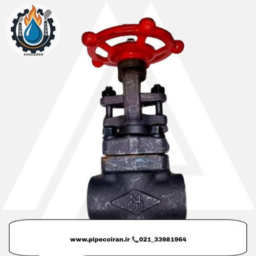 شیر فلکه کشویی OMB کلاس 800فولادی با دسته بلند